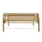 Martha Stewart Ryder Gold Mesh Metal Desktop Monitor Stand Riser with Organizer Drawer and Side Storage HH-OHD04-GLD-MS - alternate 10